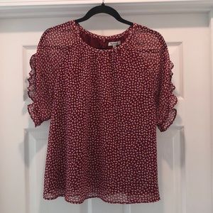 Madewell floral top